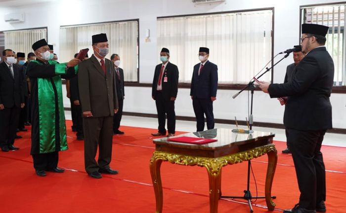 Dilantik Sebagai Pj Sekda Kabupaten Kediri, Adi Suwignyo Diberi Tugas Kawal Bansos