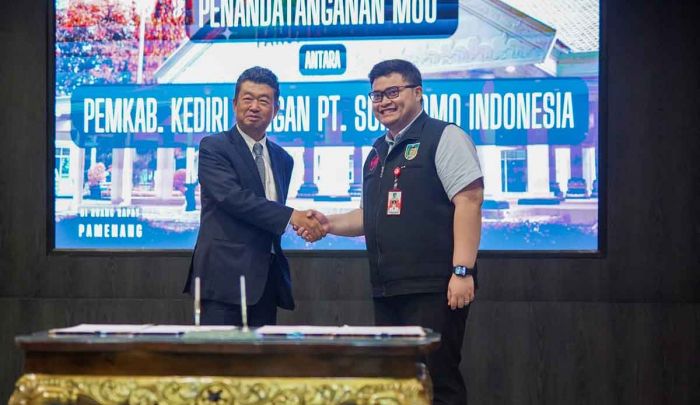 Bupati Kediri Jalin MoU dengan PT Sumitomo Indonesia Bupati Kediri Jalin MoU dengan PT Sumitomo Indonesia