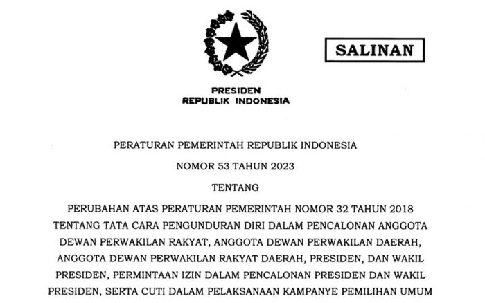 Perpres Baru, Menteri hingga Wali Kota Tak Perlu Mundur Jika Maju Pilpres