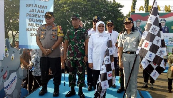 Tiga Provinsi Jadi Tujuan Mudik Gratis di Makodam V/Brawijaya Tiga Provinsi Jadi Tujuan Mudik Gratis di Makodam V/Brawijaya