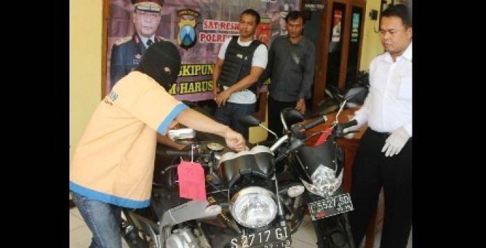 Pelaku Curanmor asal Bangkalan Tertangkap Basah Polres Tuban, Dua Masih DPO