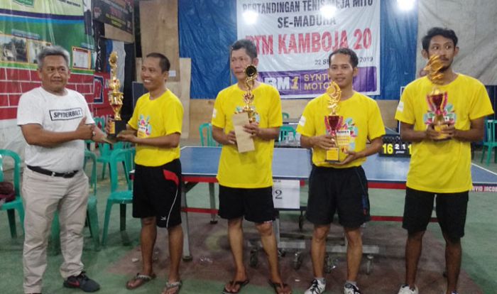 Persatuan Tenis Meja Kamboja 20 Gelar Turnamen Silaturrahim se-Madura Persatuan Tenis Meja Kamboja 20 Gelar Turnamen Silaturrahim se-Madura