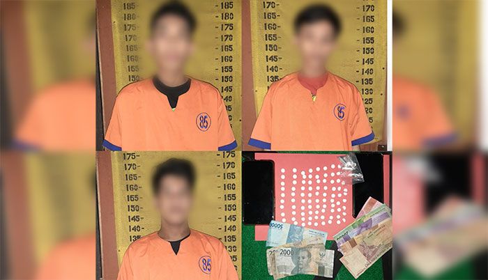 Tiga Pemuda Pengedar Pil Trex di Banyuwangi Ditangkap Polisi Tiga Pemuda Pengedar Pil Trex di Banyuwangi Ditangkap Polisi
