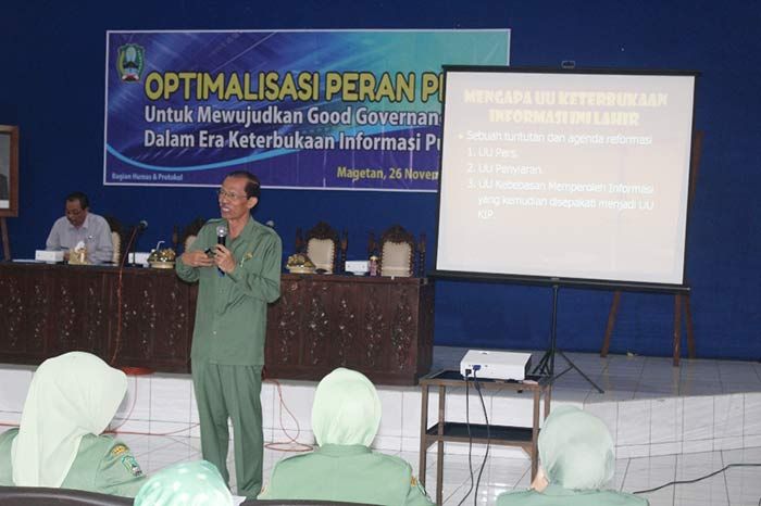 Bupati Magetan: Jangan Beri Informasi Pada Orang Tak Jelas Bupati Magetan: Jangan Beri Informasi Pada Orang Tak Jelas