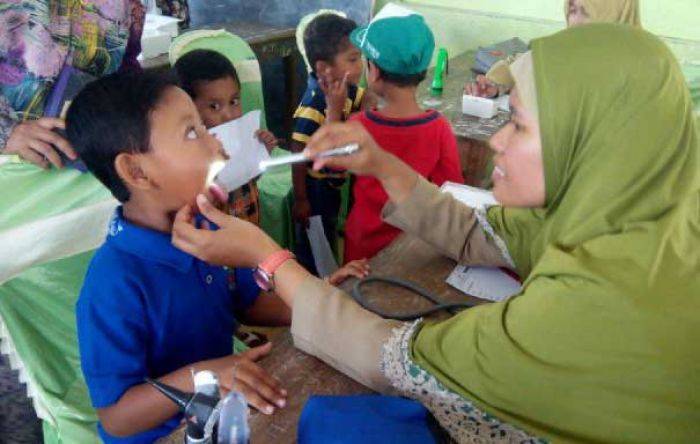 Pemeriksaan Kesehatan, 57 Anak Yatim di Senori Tuban Diberi Asupan Gizi Pemeriksaan Kesehatan, 57 Anak Yatim di Senori Tuban Diberi Asupan Gizi