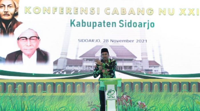 Konfercab PCNU Sidoarjo, Gus Muhdlor Tekankan Sinergitas Pemkab dan NU Konfercab PCNU Sidoarjo, Gus Muhdlor Tekankan Sinergitas Pemkab dan NU