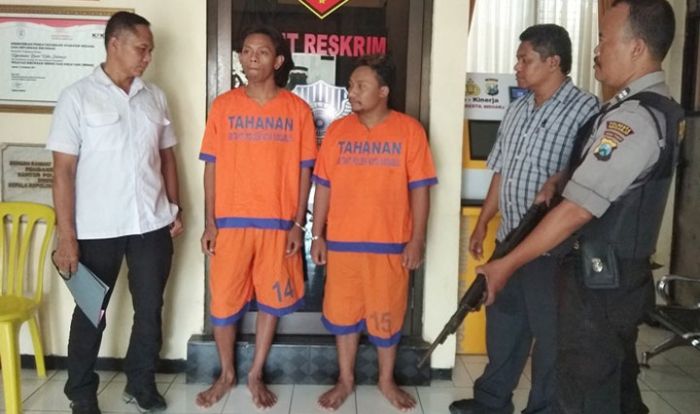 Kompak Kepruk Kepala Tetangga, Kakak Adik di Sidokumpul Sidoarjo Diciduk Polisi