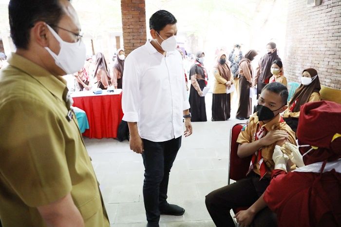 2022 Wajib PTM, Pemkot Kediri Pastikan Peserta Didik Telah Tervaksin 2022 Wajib PTM, Pemkot Kediri Pastikan Peserta Didik Telah Tervaksin