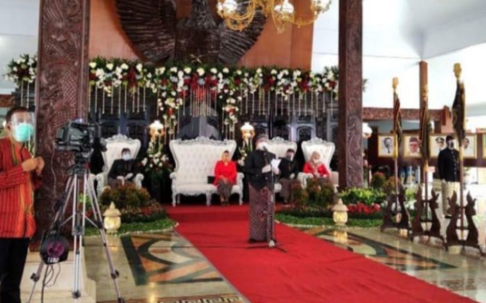 Empat Pegawai Protokol Positif Covid-19, Peringatan HUT Blitar ke-696 Tetap Digelar Empat Pegawai Protokol Positif Covid-19, Peringatan HUT Blitar ke-696 Tetap Digelar