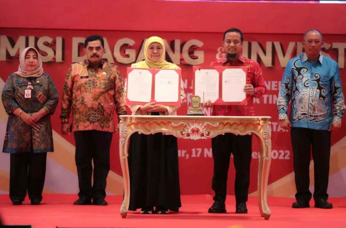 Misi Dagang Jatim-Sulsel Catatkan Transaksi Rp240,23 Miliar dalam 8 Jam Misi Dagang Jatim-Sulsel Catatkan Transaksi Rp240,23 Miliar dalam 8 Jam