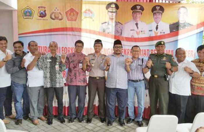 Jaga Kondusivitas Gresik, Sekber Buruh Adakan Silaturrahim dengan Forkopimda