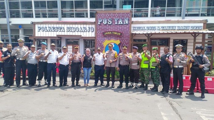 Beri Pemudik Rasa Aman dan Nyaman, Polresta Sidoarjo Dirikan Pos Cowboy di Bungurasih