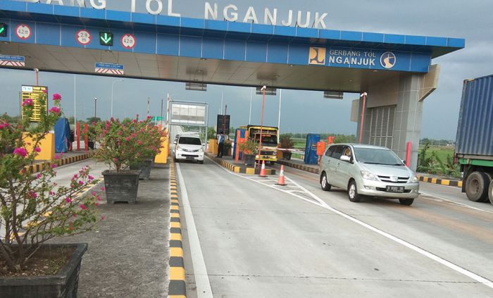 H-8 Lebaran, Tol Nganjuk Terpantau Masih Lengang H-8 Lebaran, Tol Nganjuk Terpantau Masih Lengang