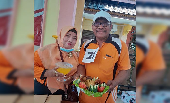 Meriahkan HUT ke-77 RI, Kecamatan Sarirejo Lamongan Gelar Lomba Masak