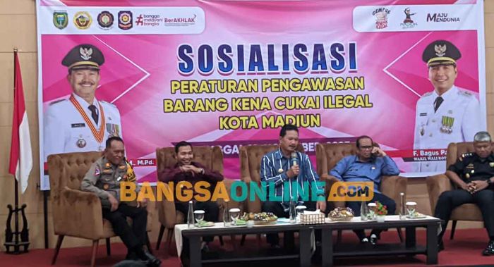 Wali Kota Madiun Ajak Warga Laporkan Rokok Ilegal