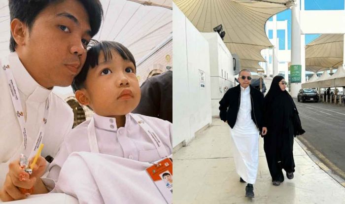 Arif Brata Bagikan Momen Umroh Bersama Istri dan Anaknya Arif Brata Bagikan Momen Umroh Bersama Istri dan Anaknya