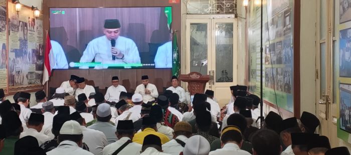 Halal  Bihalal, PCNU Surabaya Dorong Sinergi Pemkot dan DPRD Tangani Persoalan Umat