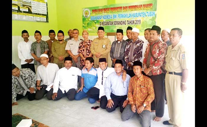 BWI Tuban Gelar Sosialisasi Wakaf dan Pembinaan Nadzir BWI Tuban Gelar Sosialisasi Wakaf dan Pembinaan Nadzir