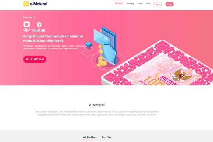 Cara Beli dan Pasang E-Meterai untuk Kelengkapan PPPK 2022
