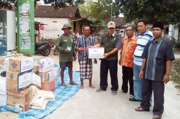 Lazisnu Jombang Salurkan Bantuan Sembako untuk Korban Banjir di Tuban