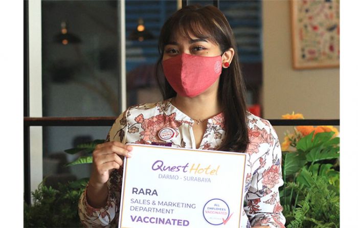 Quest Hotel Darmo Surabaya Pastikan Semua Karyawan Sudah Divaksin Quest Hotel Darmo Surabaya Pastikan Semua Karyawan Sudah Divaksin