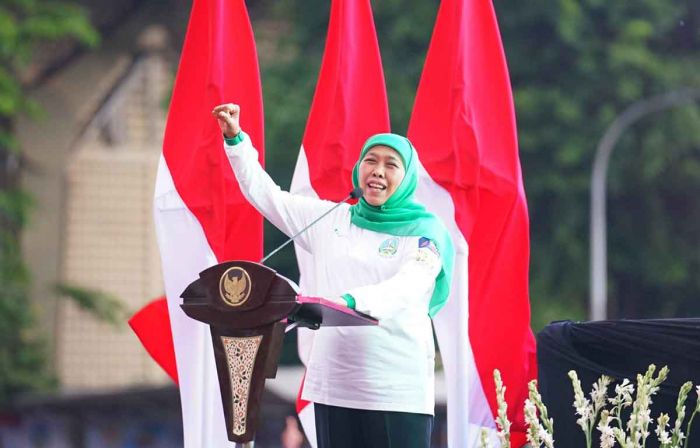 Lapangan Jatim Seger Diresmikan, Gubernur Khofifah: Lahirkan Prestasi Baru! Lapangan Jatim Seger Diresmikan, Gubernur Khofifah: Lahirkan Prestasi Baru!