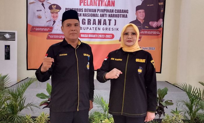 Sugiono Resmi Dilantik Sebagai Ketua DPC Granat Gresik 2022-2027, ini Program yang Disiapkan