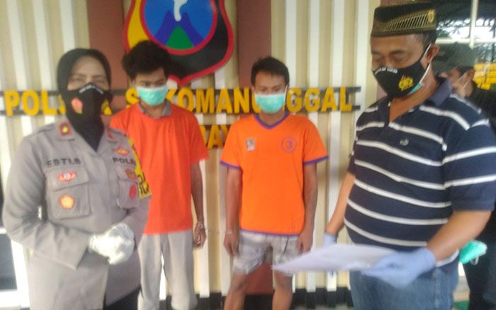 Polsek Sukomanunggal Surabaya Tangkap Dua Pelaku Curas Polsek Sukomanunggal Surabaya Tangkap Dua Pelaku Curas