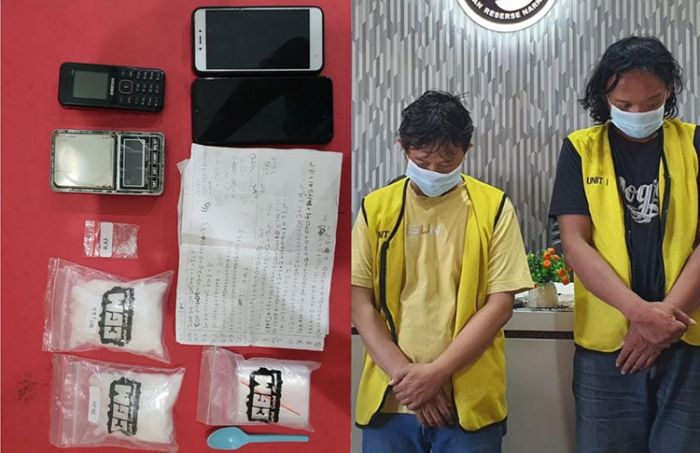 Dua Pengedar Sabu di Waru Sidoarjo Diringkus Polisi Dua Pengedar Sabu di Waru Sidoarjo Diringkus Polisi