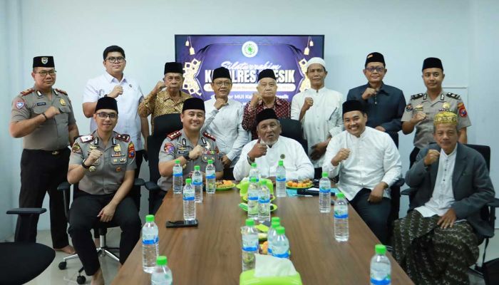 Silaturahmi ke MUI, Kapolres Gresik Ajak Ulama Perkuat Sinergi Jaga Kamtibmas
