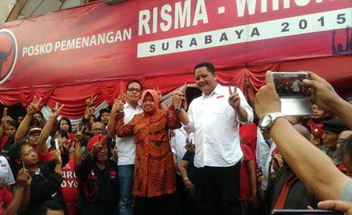 Hasil Quick Count Sementara Pilkada Surabaya: Risma Unggul Telak dengan 81 Persen Suara