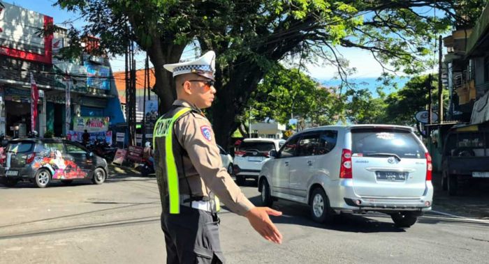 Arus Lalu Lintas di Kota Batu Ramai Lancar saat Libur Lebaran 1447 H