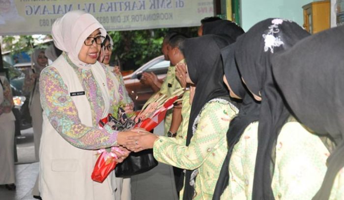 ​Ketua Yayasan Kartika Jaya Cabang IV Brawijaya Bertandang ke Kota Malang