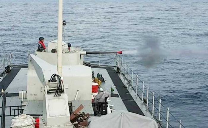 Unsur Cassoex Gelar Ran Small Arms Firing di Laut Bali Unsur Cassoex Gelar Ran Small Arms Firing di Laut Bali