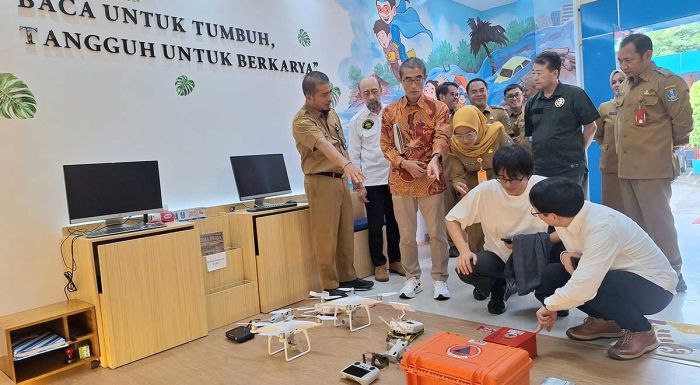Riset Drone Mitigasi Bencana, Akademisi Jepang Gandeng BRIN dan BPBD Jatim