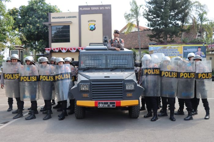 Antisipasi Konflik Pilkada, Polres Kediri Kota Tingkatkan Kemampuan Dalmas Antisipasi Konflik Pilkada, Polres Kediri Kota Tingkatkan Kemampuan Dalmas