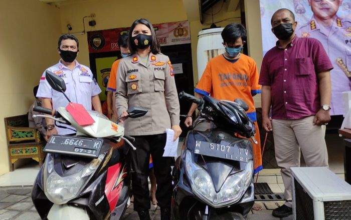 Dua Residivis Penggelapan Motor Dibekuk Polisi, Modus Pinjam Motor Teman Baru Facebook Dua Residivis Penggelapan Motor Dibekuk Polisi, Modus Pinjam Motor Teman Baru Facebook