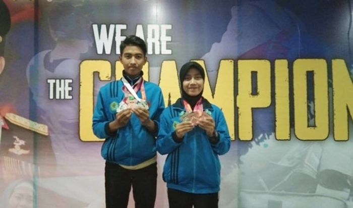 Dua Atlet SMKN 2 Pamekasan Raih Medali di Kejuaraan Taekwondo Kapolri Cup II 2019