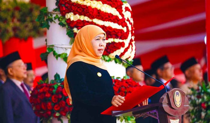 Gubernur Khofifah: Pancasila Perkokoh Moral Bangsa di Tengah Gempuran Tantangan Zaman Gubernur Khofifah: Pancasila Perkokoh Moral Bangsa di Tengah Gempuran Tantangan Zaman