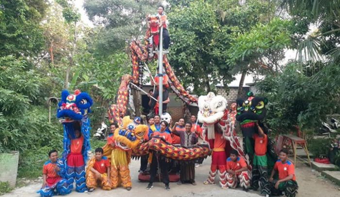 Jelang Imlek 2020, Kelompok Barongsai di Tuban Kebanjiran Job Jelang Imlek 2020, Kelompok Barongsai di Tuban Kebanjiran Job