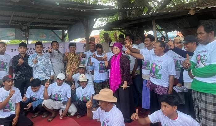 Serap Aspirasi di Bangkalan, Cagub Luluk Janji Tingkatkan Kesejahteraan Nelayan Serap Aspirasi di Bangkalan, Cagub Luluk Janji Tingkatkan Kesejahteraan Nelayan