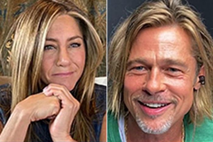 Brad Pitt dan Jennifer Aniston Tampil di Zoom untuk Amal Penanganan Corona Brad Pitt dan Jennifer Aniston Tampil di Zoom untuk Amal Penanganan Corona
