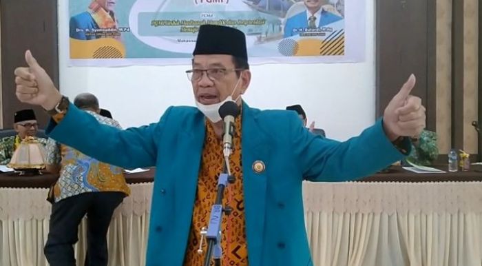 Terpilih Aklamasi, Kiai Asep Menolak, Syamsuddin Pimpin PGMI Lagi