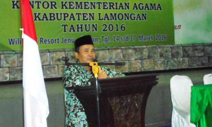 Kepala Kemenag Lamongan: Guru Agama Harus Bisa Berikan Pemahaman Soal Jihad Kepala Kemenag Lamongan: Guru Agama Harus Bisa Berikan Pemahaman Soal Jihad