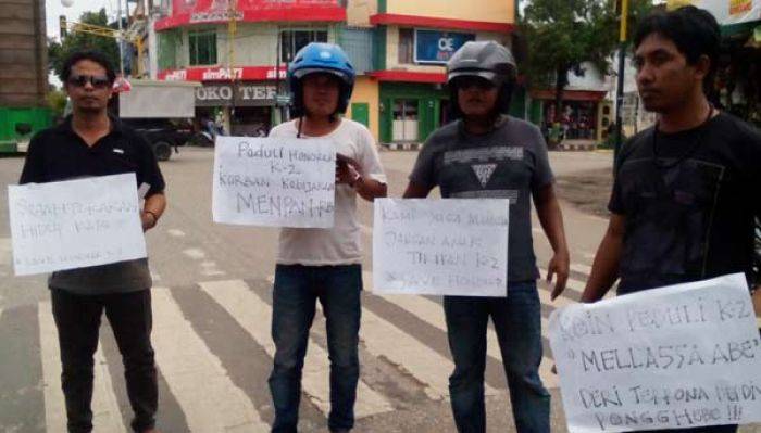Persiapan Aksi ke Istana Presiden, Honorer K2 Sumenep Galang Dana Persiapan Aksi ke Istana Presiden, Honorer K2 Sumenep Galang Dana