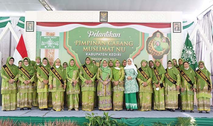 Bupati Kediri Minta Pengurus Baru PC Muslimat NU Berdayakan Perempuan