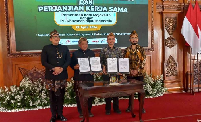 Gandeng Konsorsium Perusahaan Jepang, Pemkot Mojokerto MoU Pengelolaan TPST