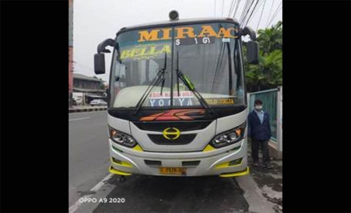 ​Warga Kediri Tewas Terlindas Bus di Jalan Geluran Kecamatan Taman Sidoarjo