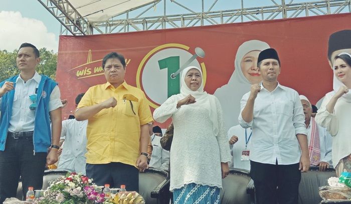 Ketum Golkar: Kerja Khofifah Hebat !!! Ketum Golkar: Kerja Khofifah Hebat !!!