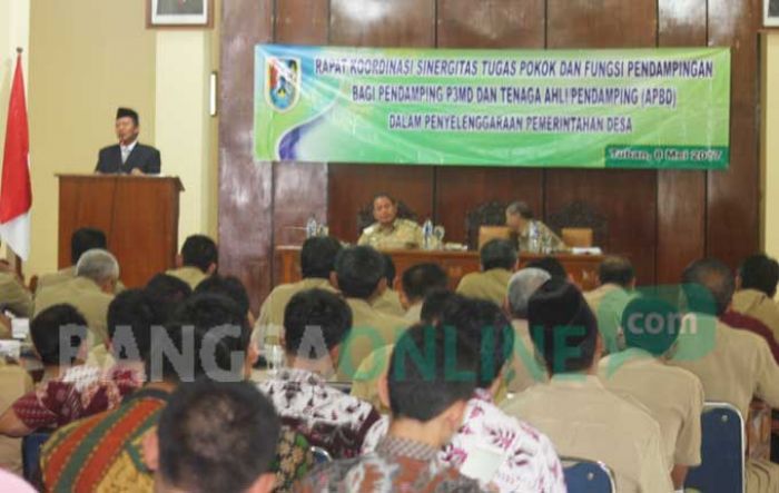 Rakor P3MD, Bupati Tuban: Pendamping Desa Harus Punya Power dan Berkompeten